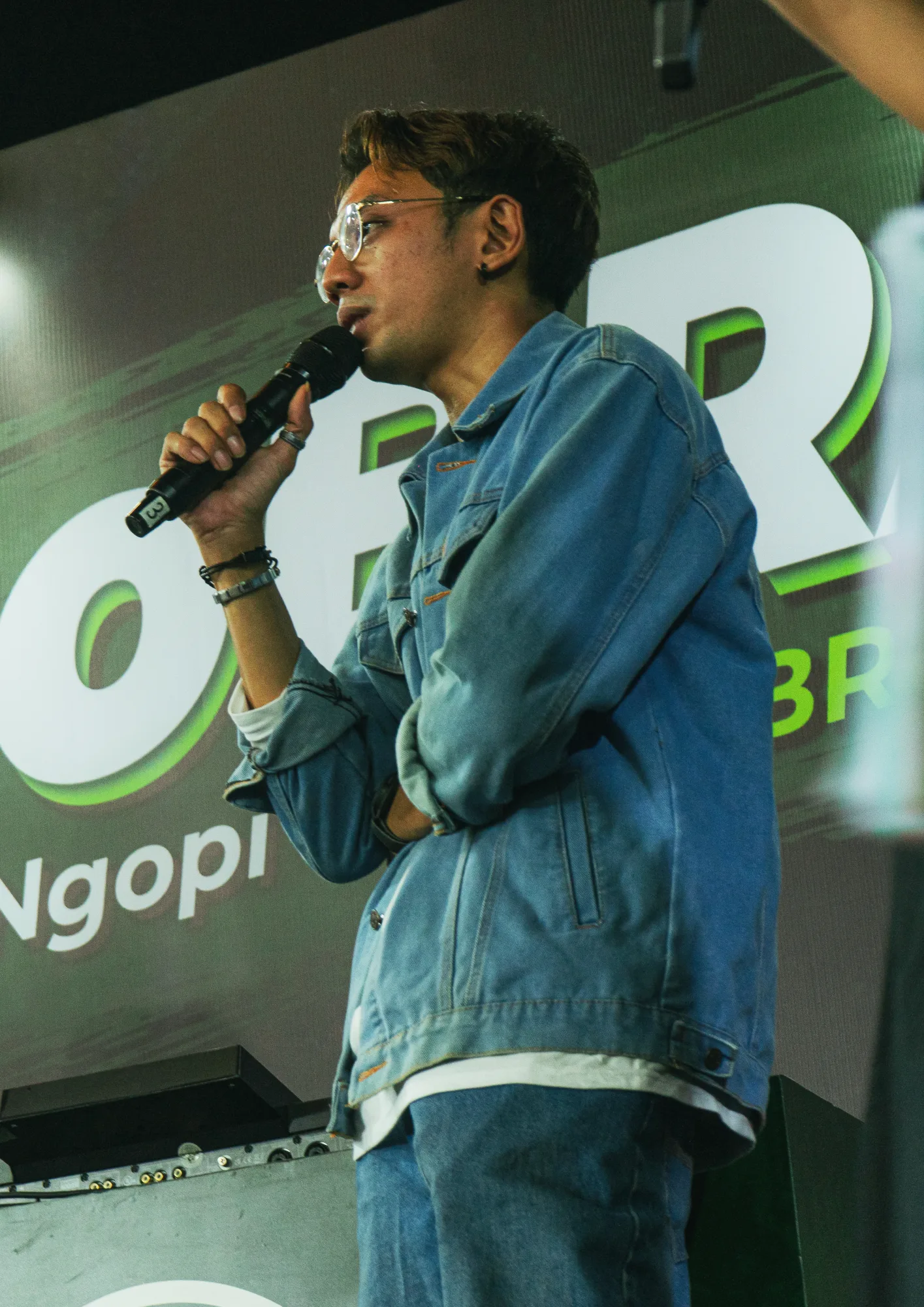 Momen di panggung acara BRAY